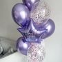 Helium balloons and foils